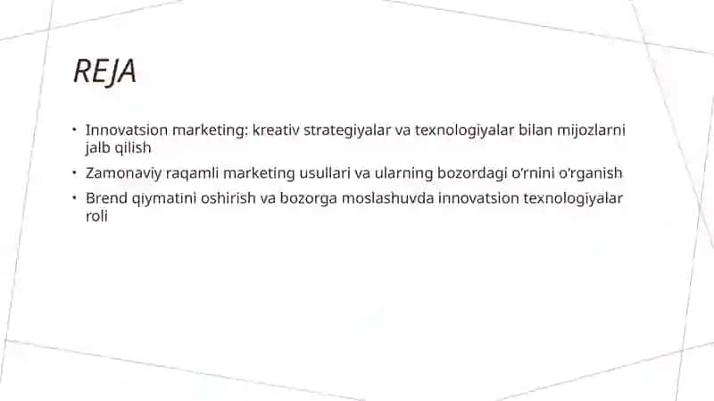 Innovatsion marketing 2