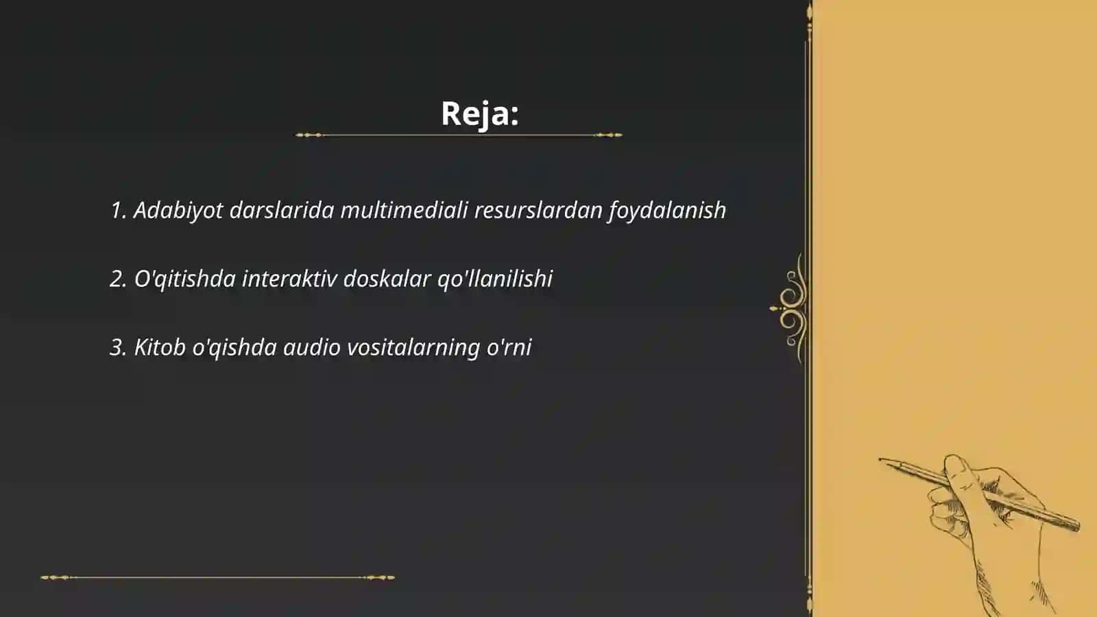 Adabiyot darslarida multimediali resurslardan foydalanish 2
