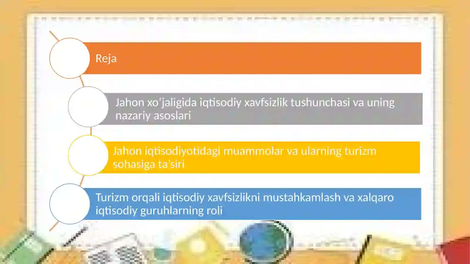 Jahon xoʻjaligida iqtisodiy xavfsizlik muammolari 2