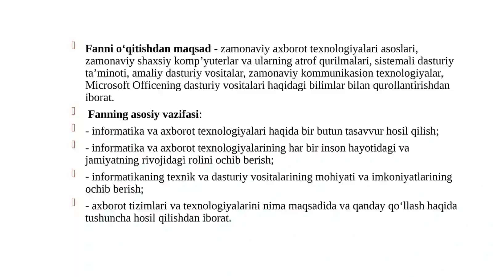 Axborottexnologiyalari 2