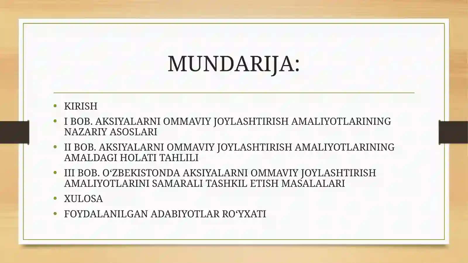 AKSIYALARNI OMMAVIY JOYLASHTIRISH AMALIYOTLARINI SAMARALI TASHKIL ETISH YO‘LLARI 2