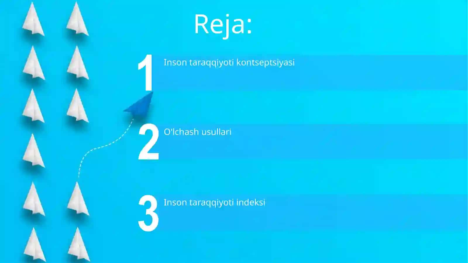 Inson taraqqiyoti konsepsiyasi.Inson taraqqiyoti indeksi va uni oʻlchash usullari 2