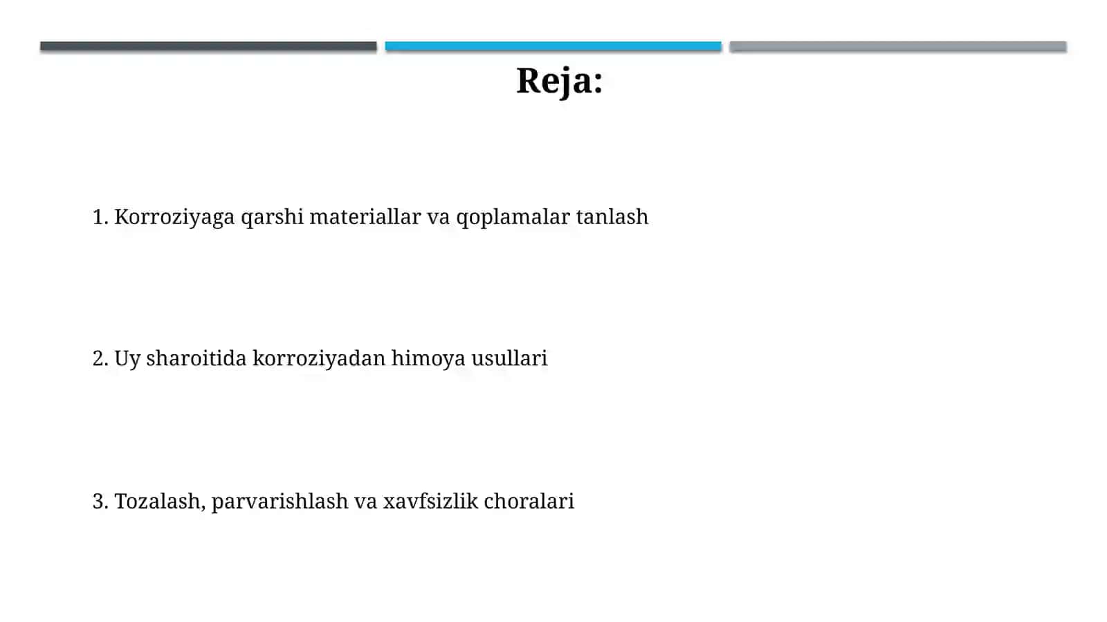 Uyda korroziyaga qarshi himoya usullari 2