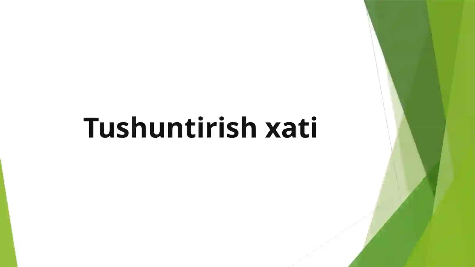 Doniyorova Shohistaning Davlat Tilida Ishyurutish Fanida Taqdimoti 2