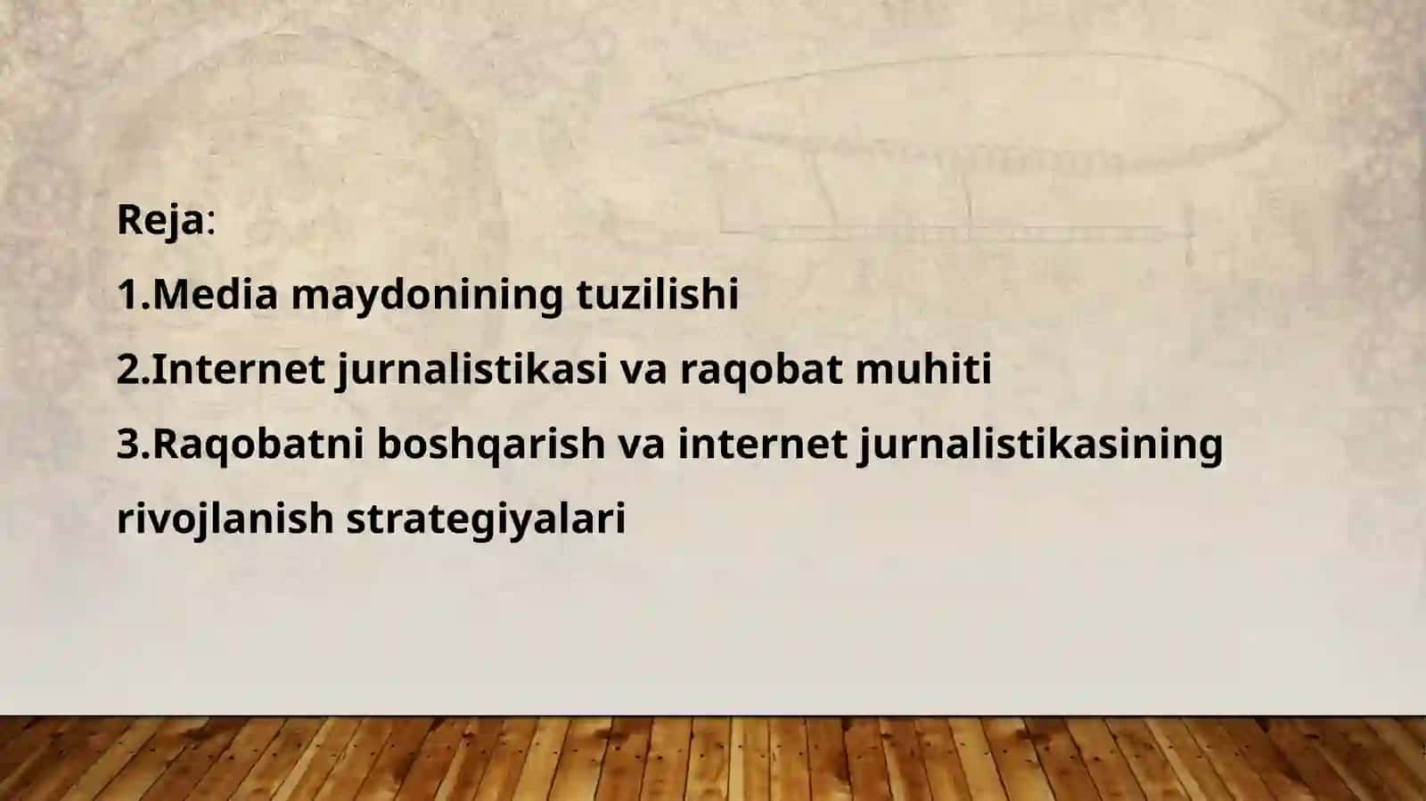 Media maydon tuzilishi va internet jurnalistikasida raqobat muhiti 2