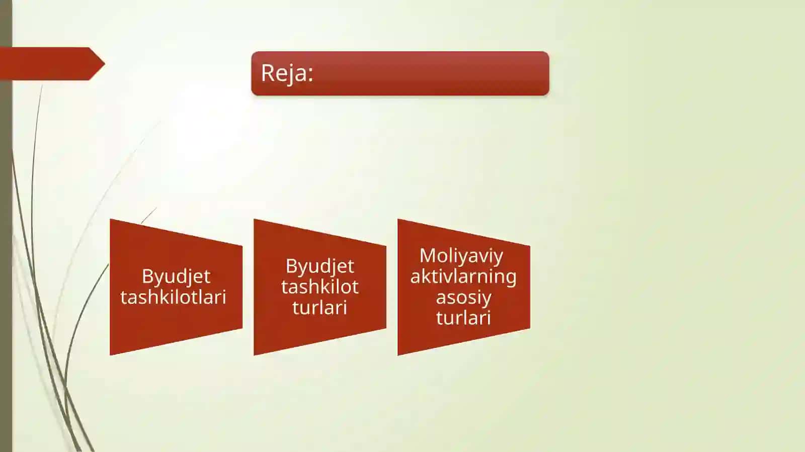 Byudjet tashkilotlarida mablag’lari. Maktab byudjeti 2