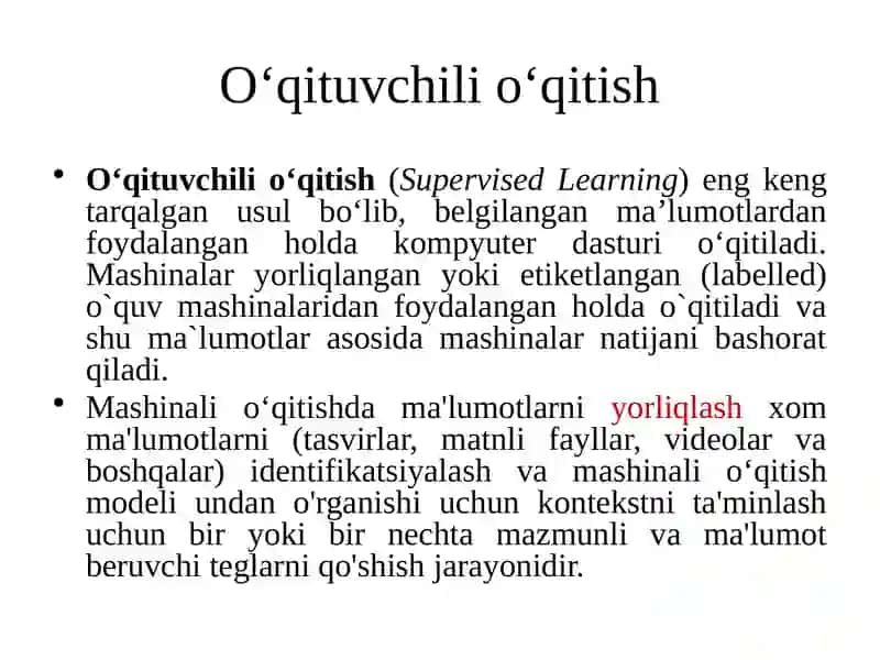Oʻqituvchi-sizoʻqitish. K-Means Clustering 2