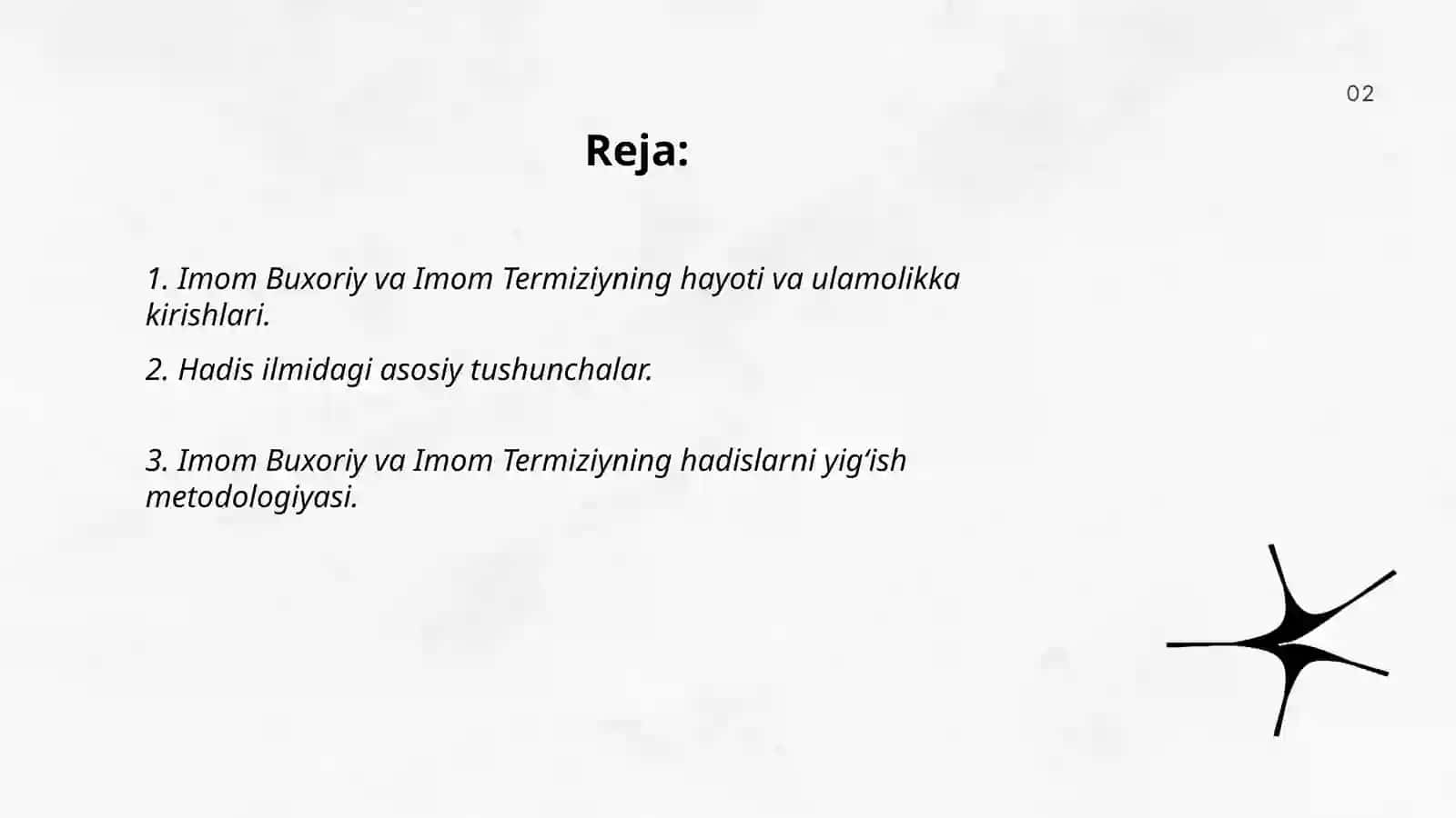 Imom Buxoriy va Imom Termiziyning Hadis ilmiga qo‘shgan hissalarining qiyosiy tahlili 2