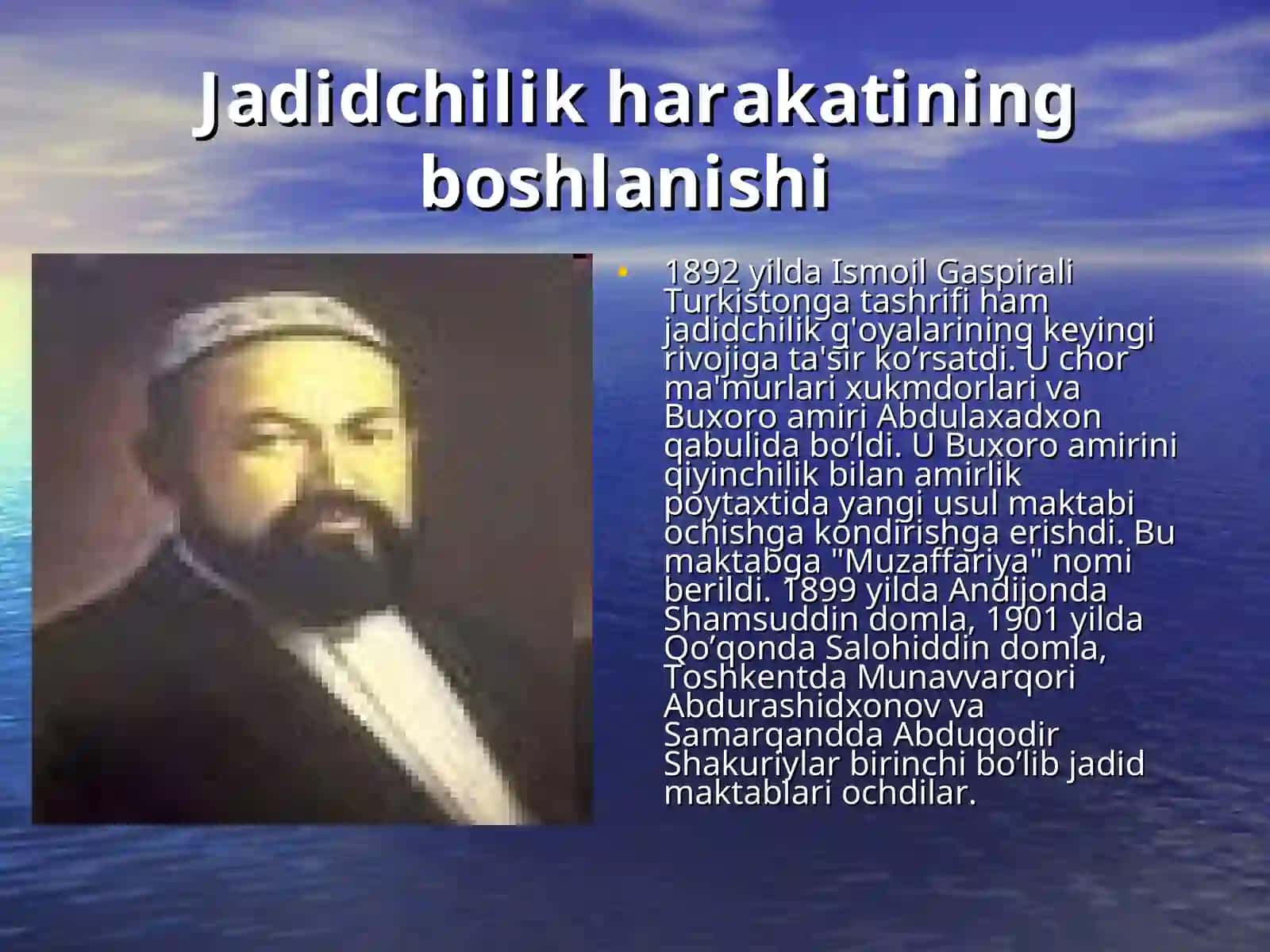 Jadidlar harakati 2