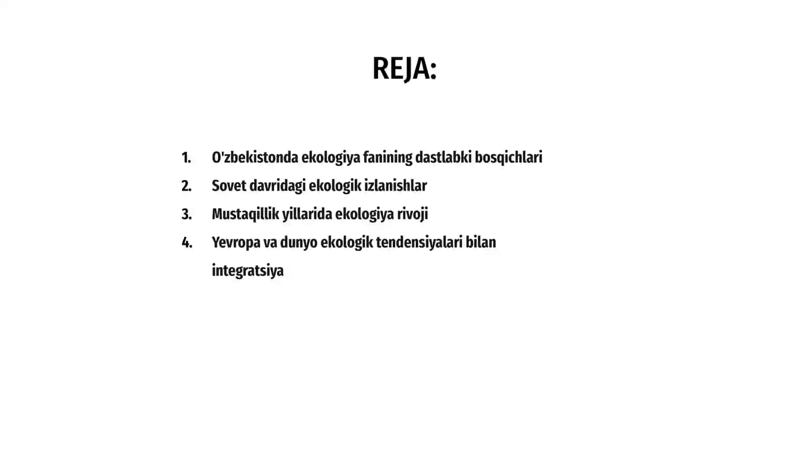 O'zbekistonda ekologiya fanining qisqacha rivojlanish tarixi 2
