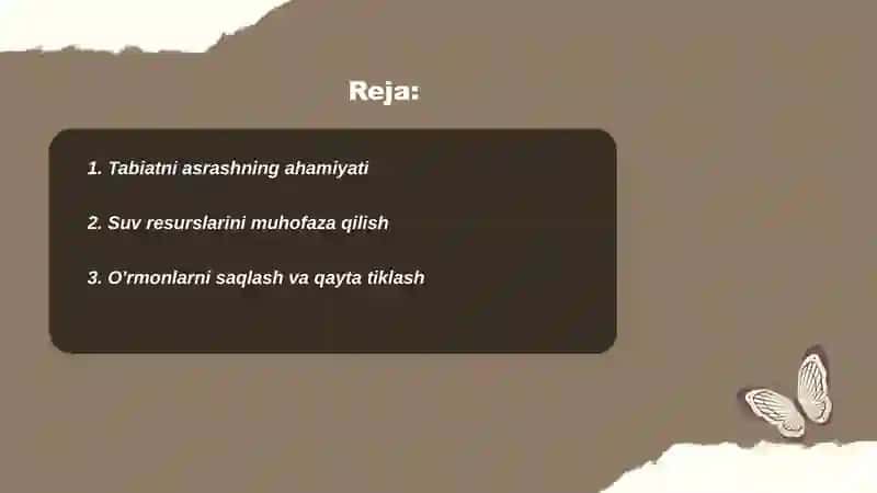 Tabiatni asraylik 2