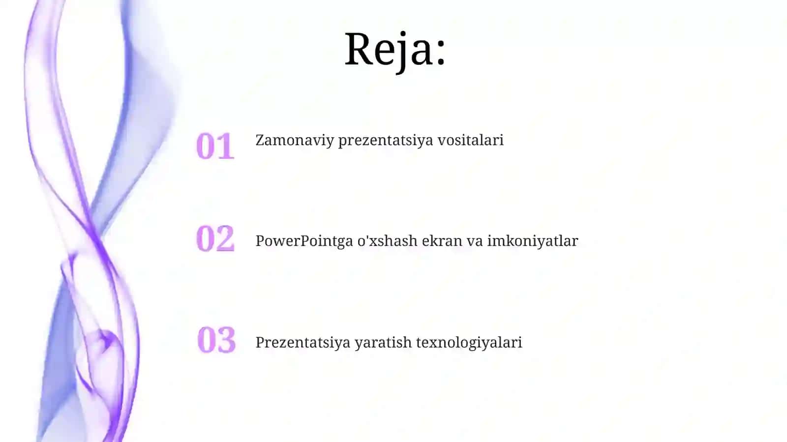 Power Point ishoynasivai mkoniyatlar 2