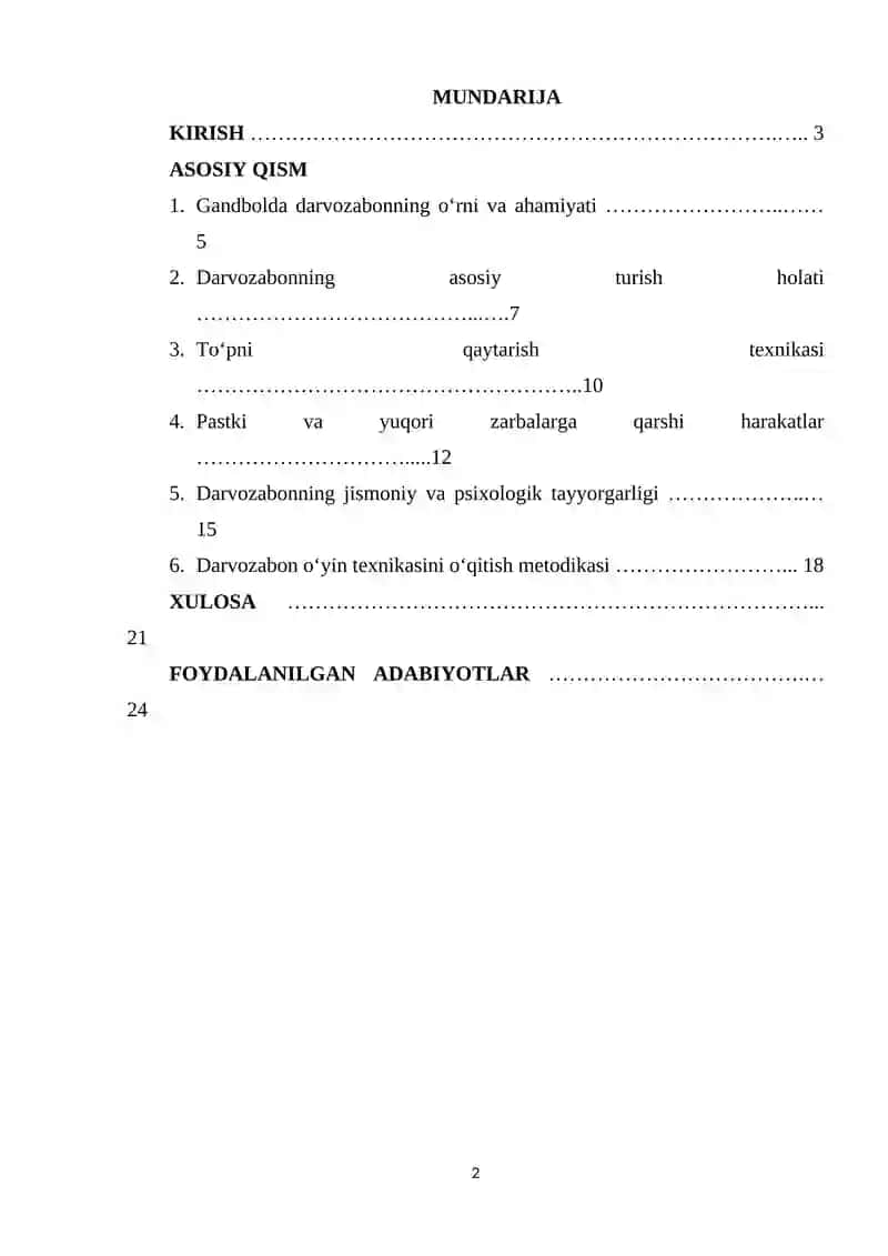 Gandbolda darvozabon o‘yin texnikasi 2