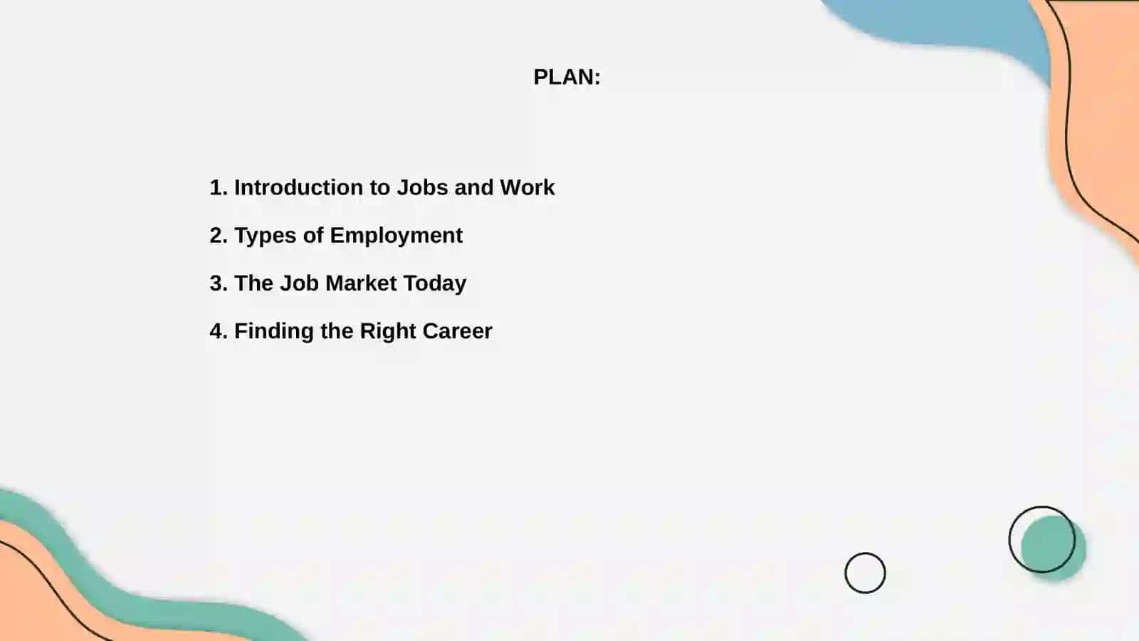 Introduction to Jobs and Work 2