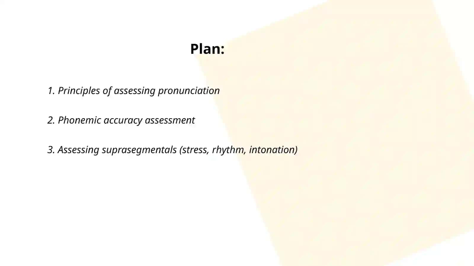 Assensing pronunciation 2