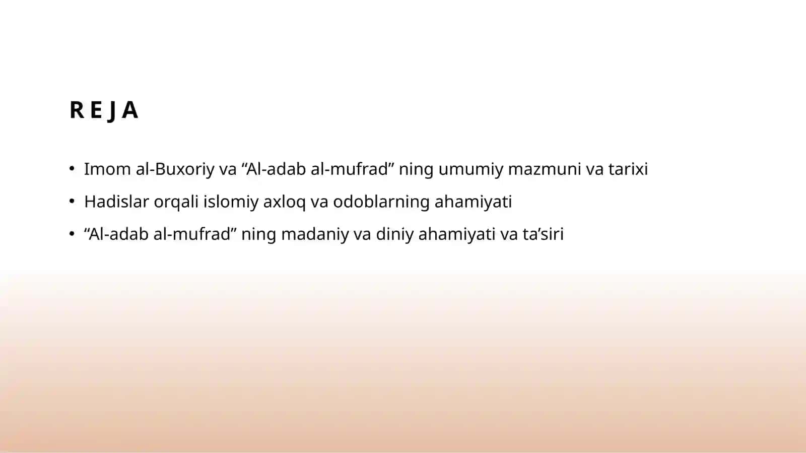 Al-adab al-mufrad 2