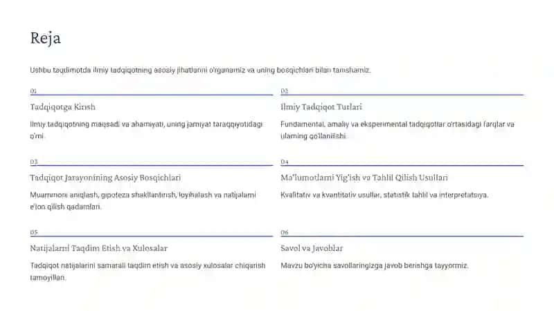 Ilmiy tadqiqot tushunchasi va uning bosqichlari 2