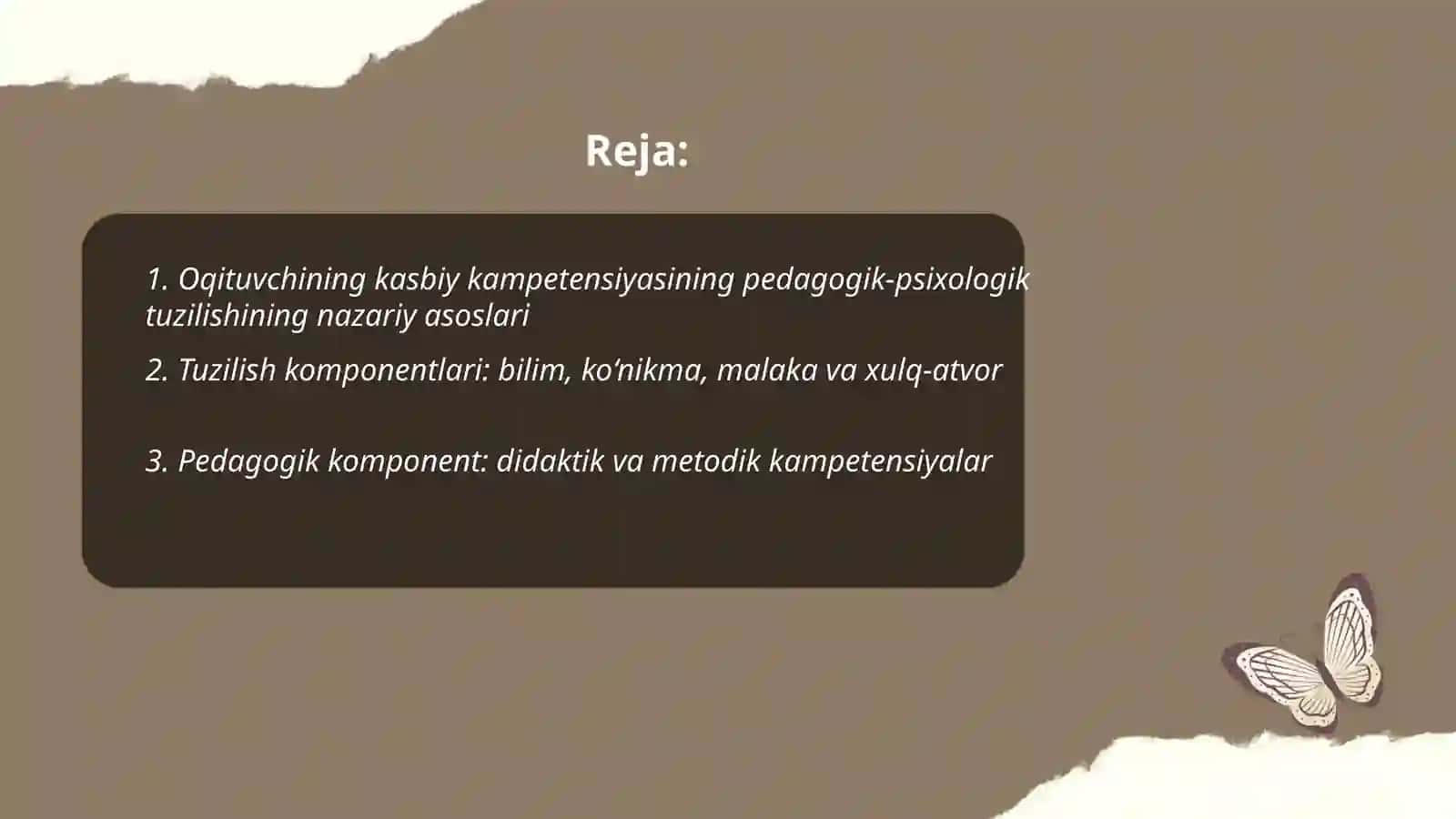 Oqituvchining kasbiy kampetensiyasining pedagogik-psixologik tuzilishi 2