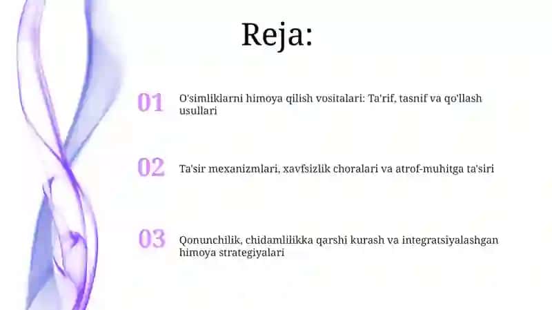 O'simliklarni himoya qilish vositalari 2