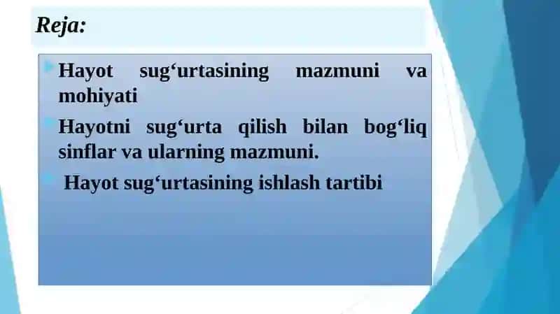 HAYOT SUG‘URTASI 2