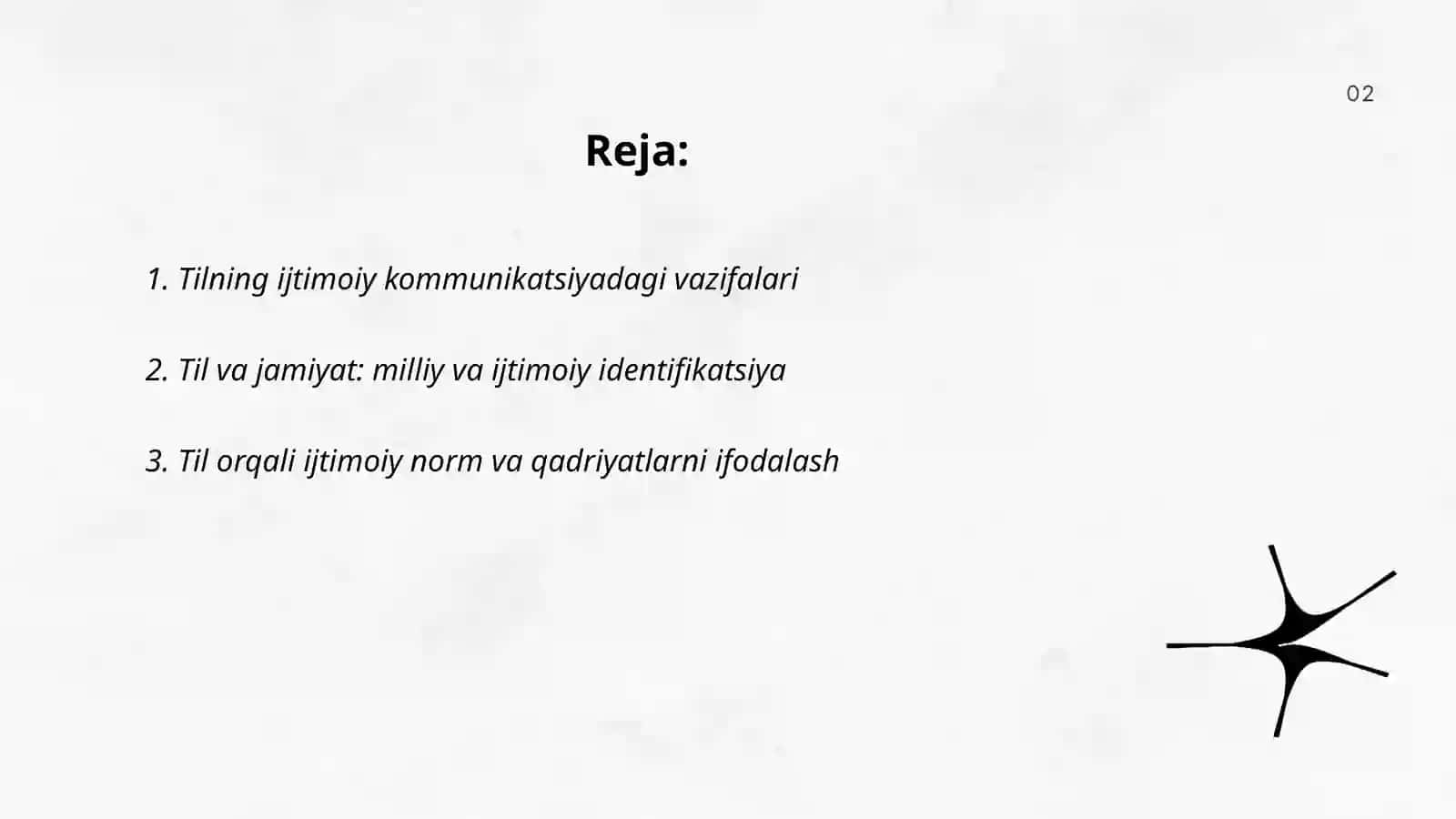Tilning ijtimoiy vazifalari. Tilning hissiy-ta'siriy tuygʻu ifodalash vositasi 2