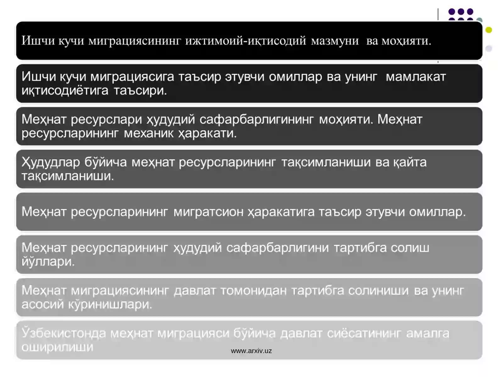 Ишчи кучи миграцияси ва халқаро пул ўтказмалари 2