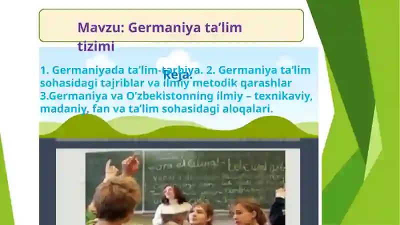 Germaniya ta’lim tizimi 2