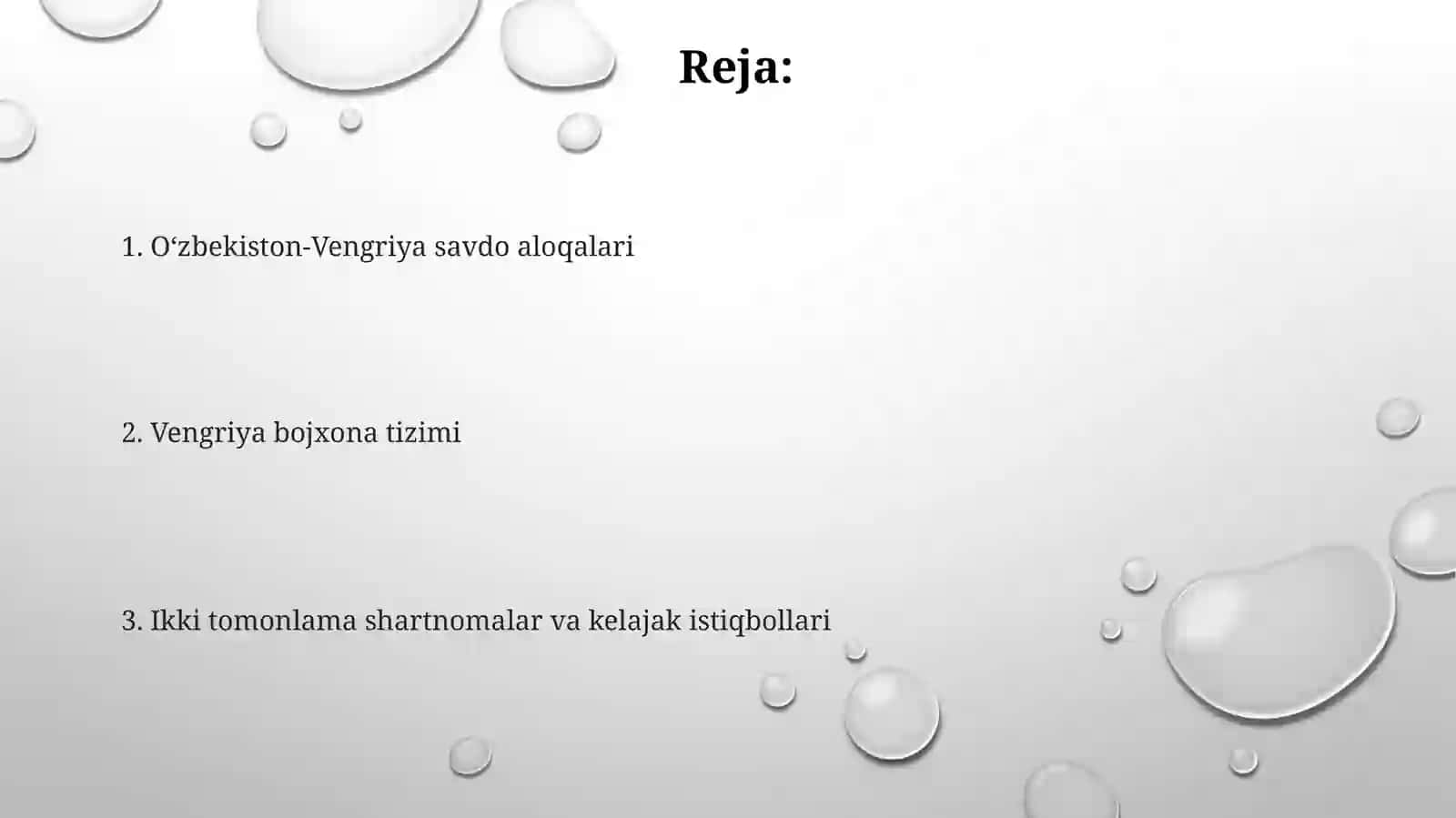 Vengriya bojxona siyosati (YE IQT ga muvofiq) 2
