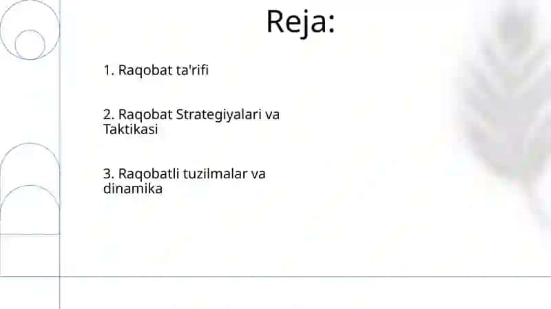 RAQOBATNING MOXIYATI, SHAKLLARI VA USULLARI 2