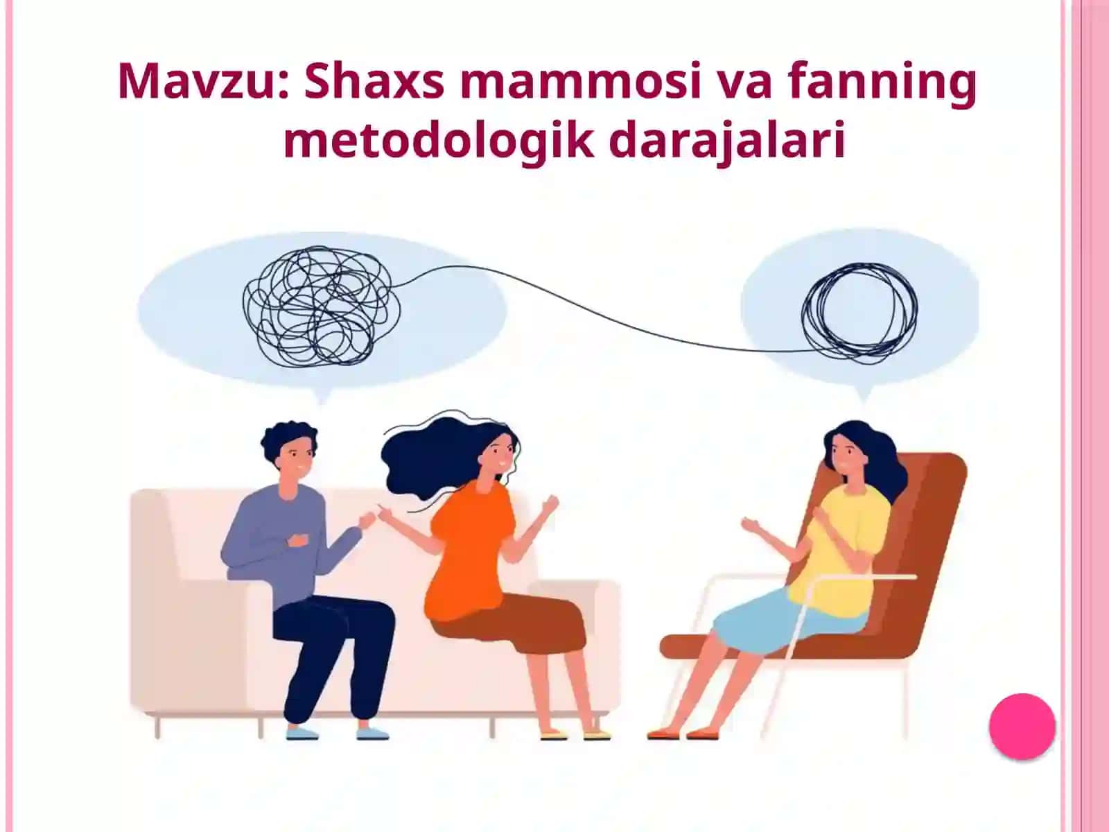 Umumiy psixologiya fanidan TAQDIMOTI 2