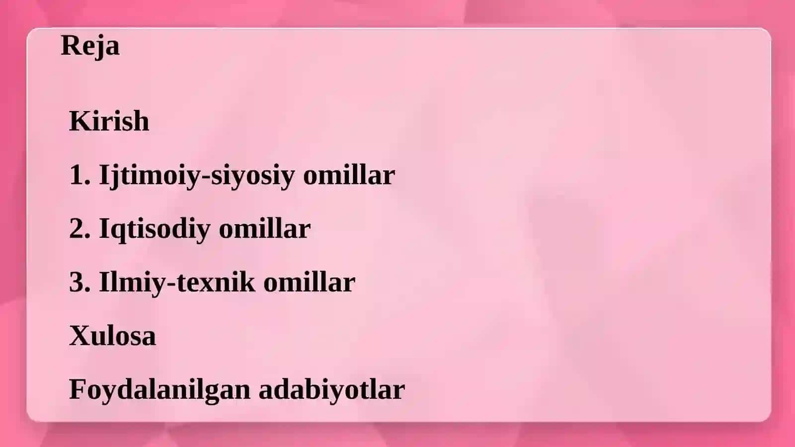Falsafaning rivojlanishi gata’sir qilgan omillar 2