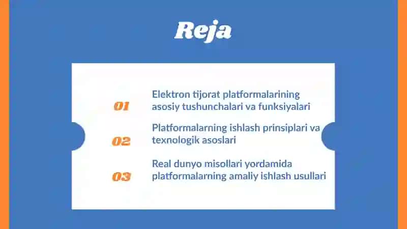 Elektron tijorat platformalari va ularning ish prinsiplari 2