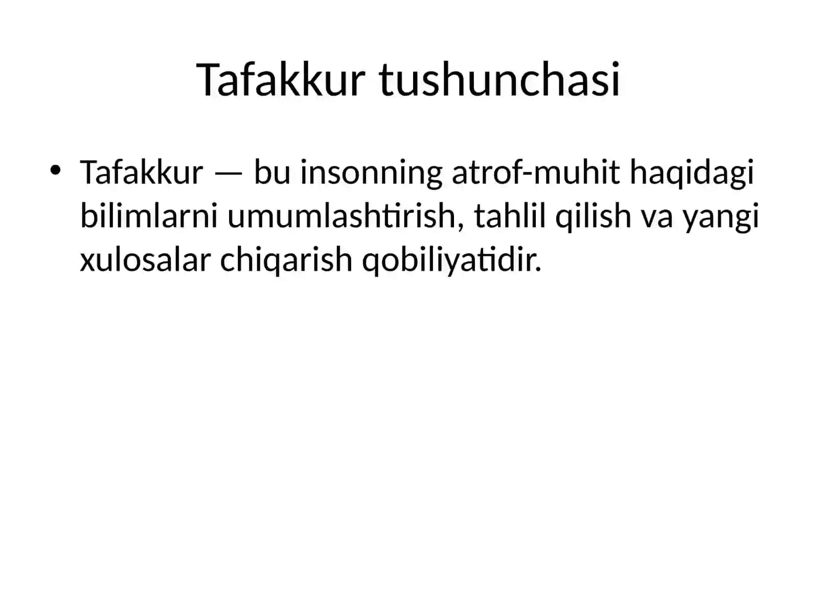 Tafakkur 2