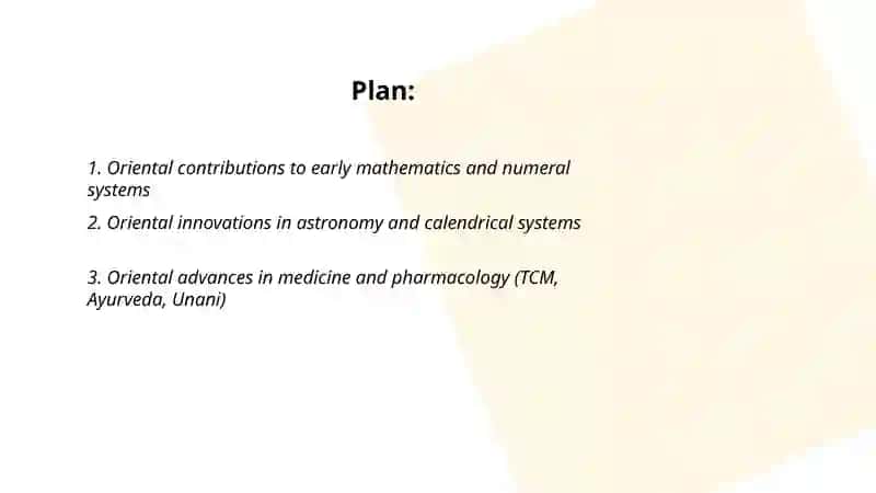 Oriental Contributions to Early Mathematics and Numeral Systems 2