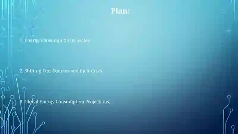 Energy consumption trends 2