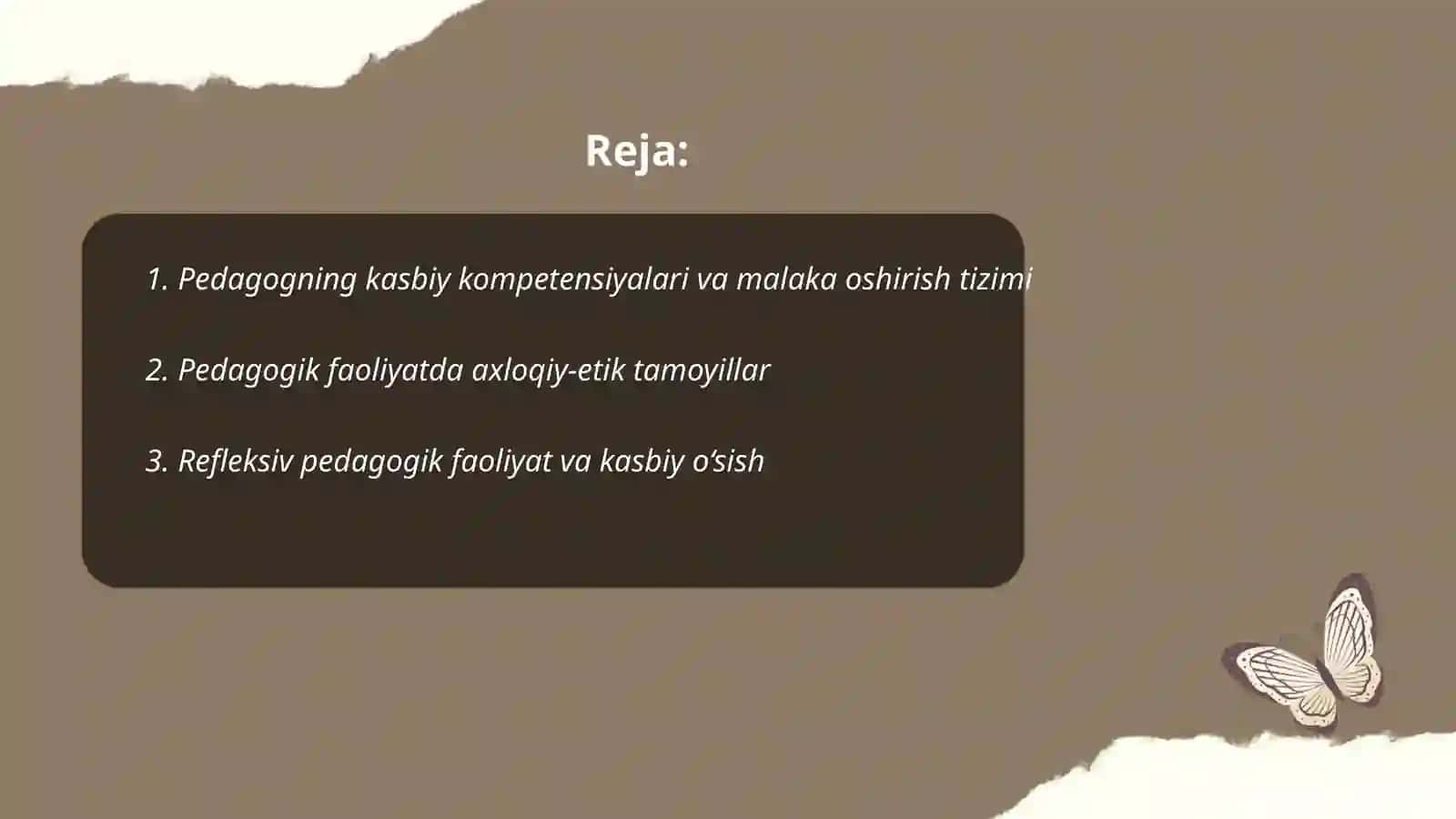 Pedagogning kasbiy faoliyati. Ijtimoiy-pedagogik faoliyatda texnologiyalar. Ibragimova Mahliyo 2