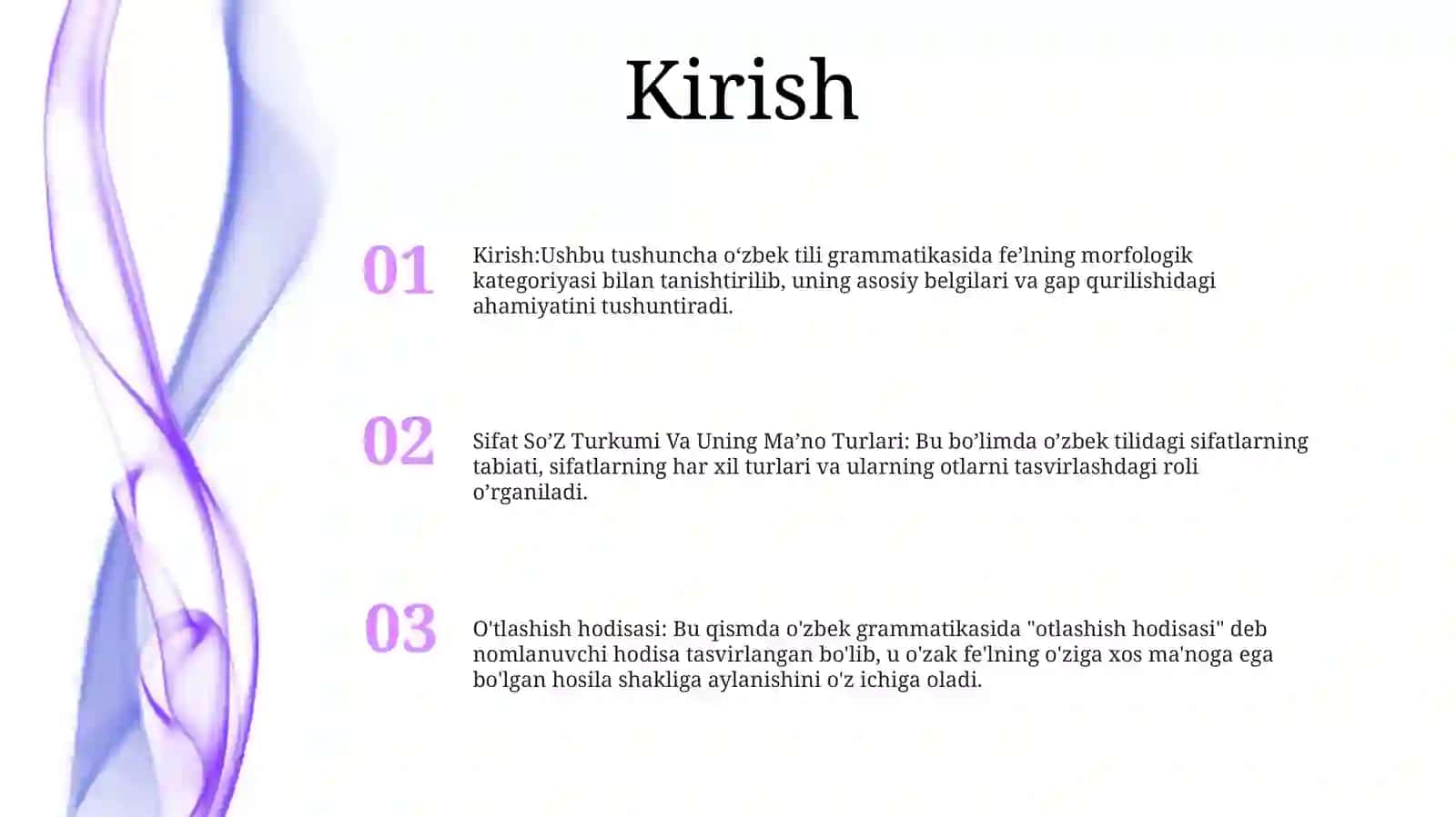 Sifat So’Z Turkumi Va Uning Ma’no Turlari.Otlashish Hodisasi 2