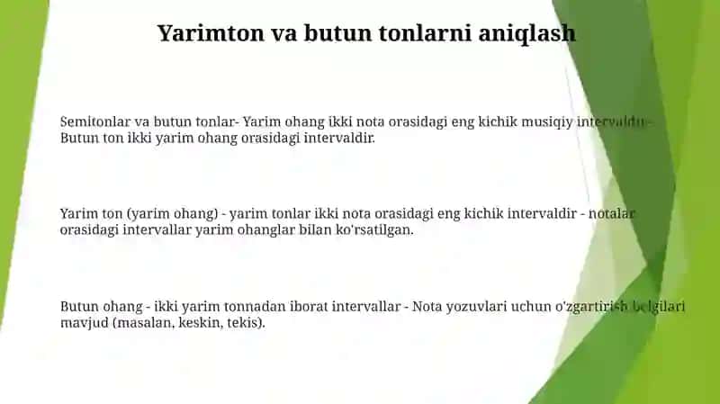 Yarim Ton, Butun Ton Va Alteratsiya Belgilari 2