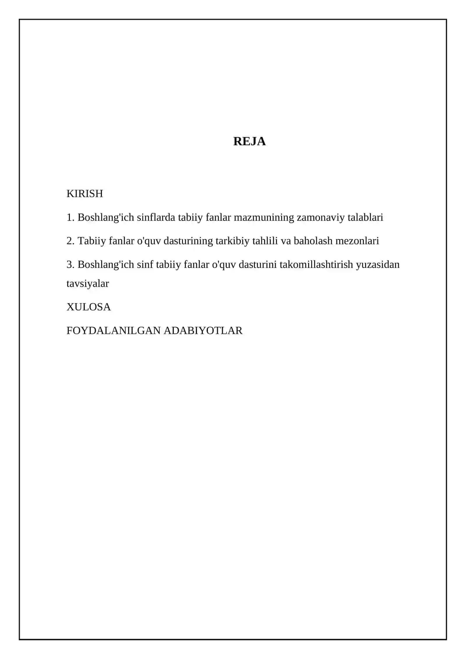 Boshlangich maktablarda tabiiy fanlarning mazmuni,oʻquv dasturining tahlili 2