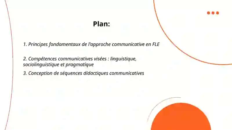 Les approches communicatives dans l'enseignement du français 2
