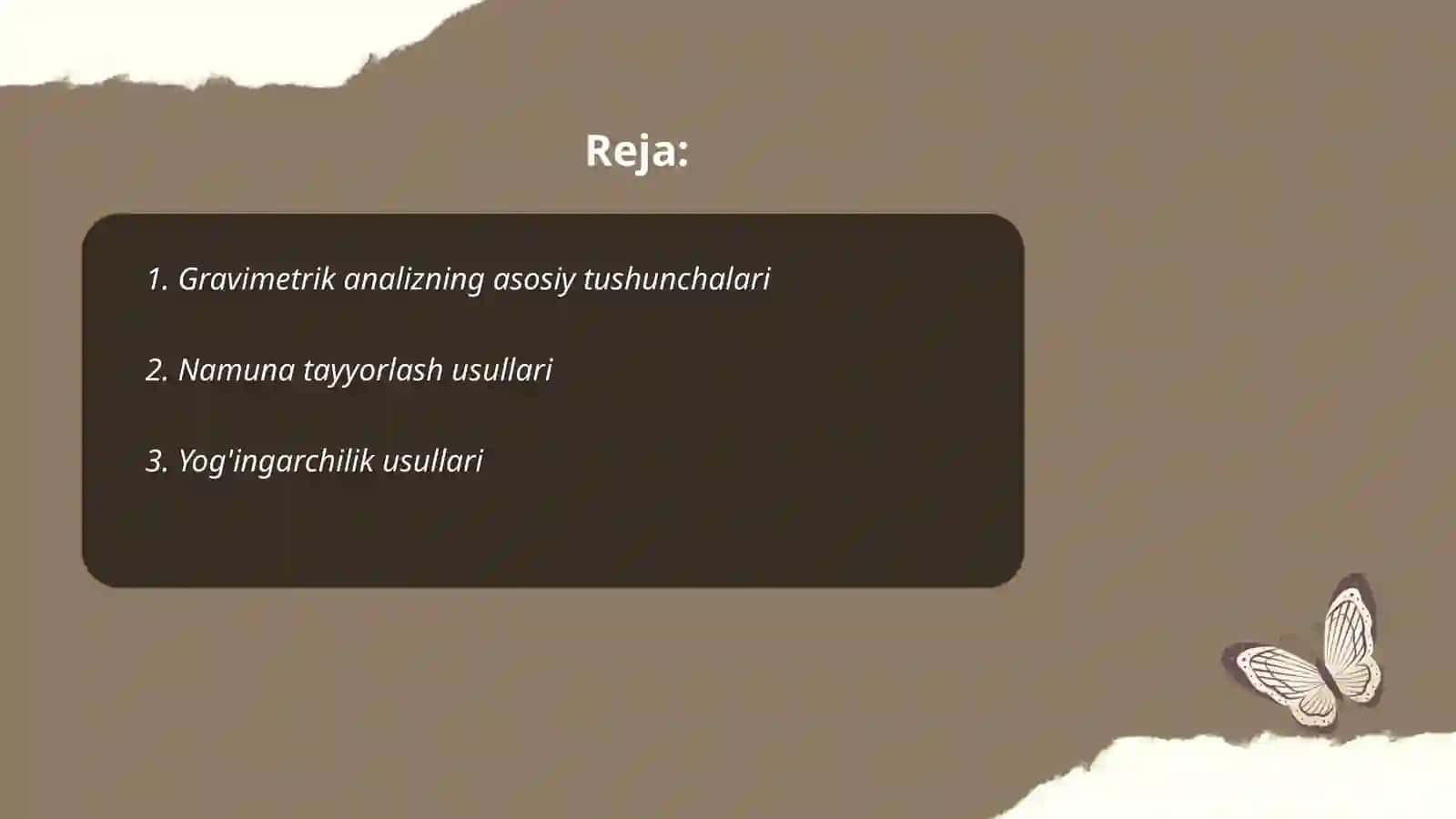 Gravimetrik analiz usullari 2