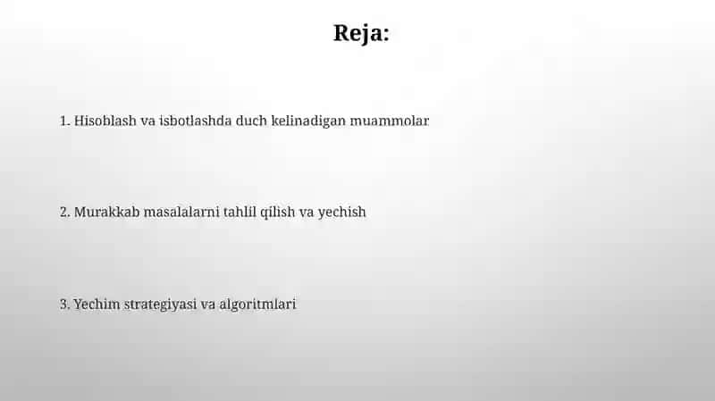 Trigonometrik tenglamalarni yechishdagi qiyinchiliklar 2