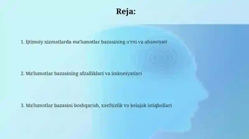 Ma'lumotlar bazasi yuritishning ahamiyati 2