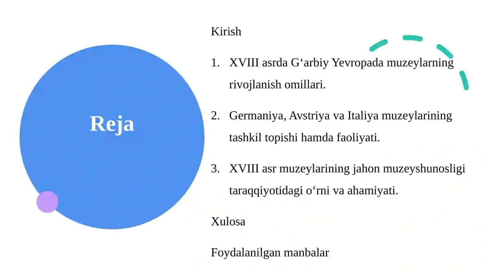 XVIII asrda G‘arbiy Yevropa muzeylari (Germaniya, Avstriya va Italiya) 2