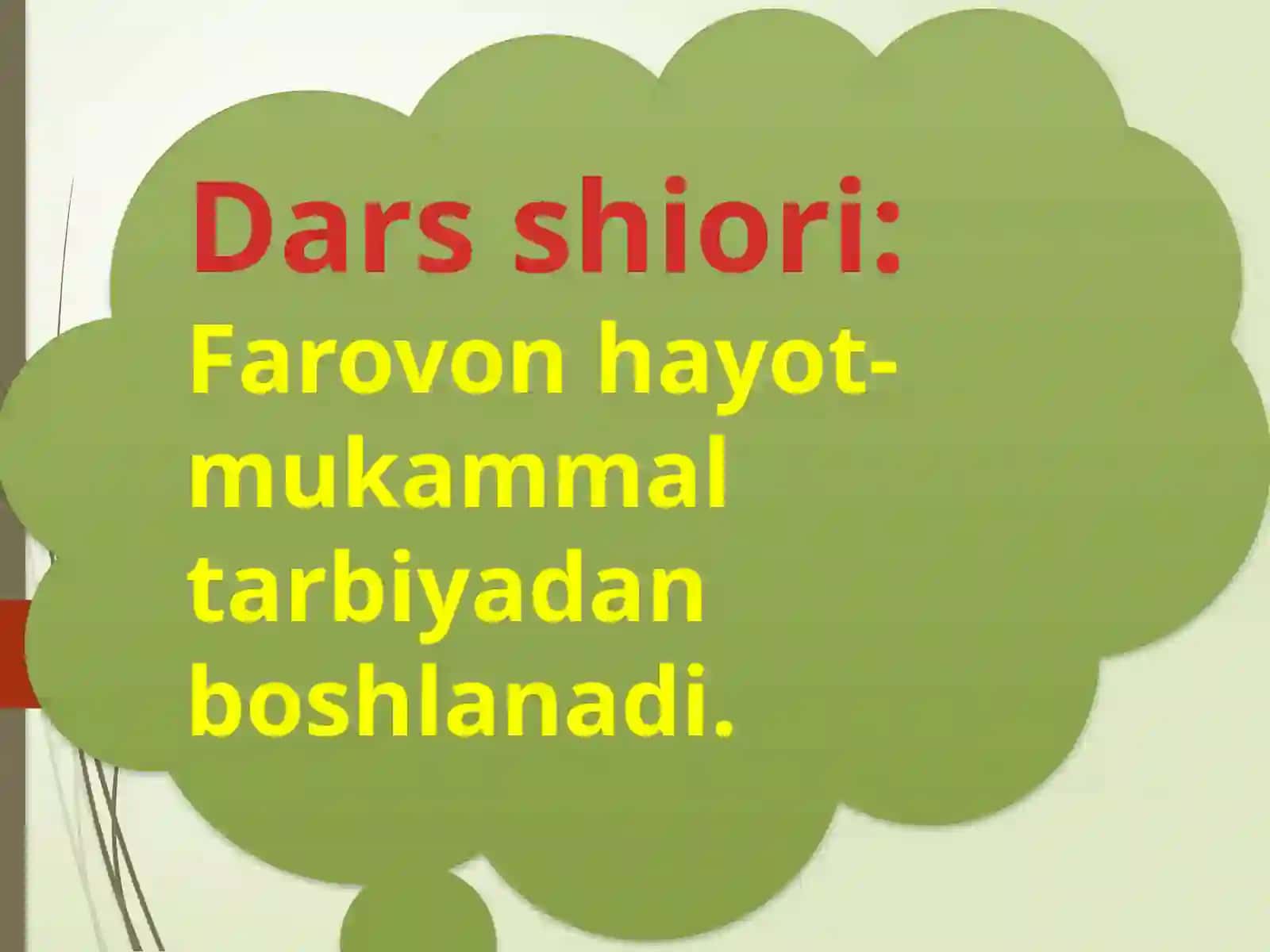 4-sinf Tarbiya fanidan Rostgo'ylik mavzusida dars taqdimoti 2