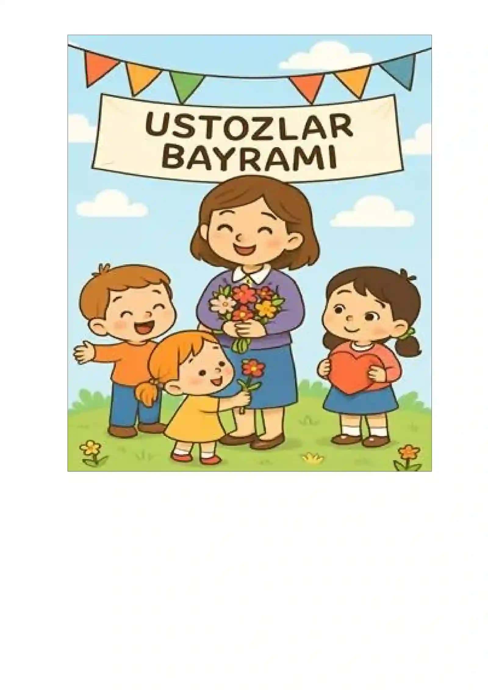Maktabgacha ta’lim tashkilotlari tarbiyalanuvchilari uchun davra suhbati: "Ustozim-Oftobim" 2