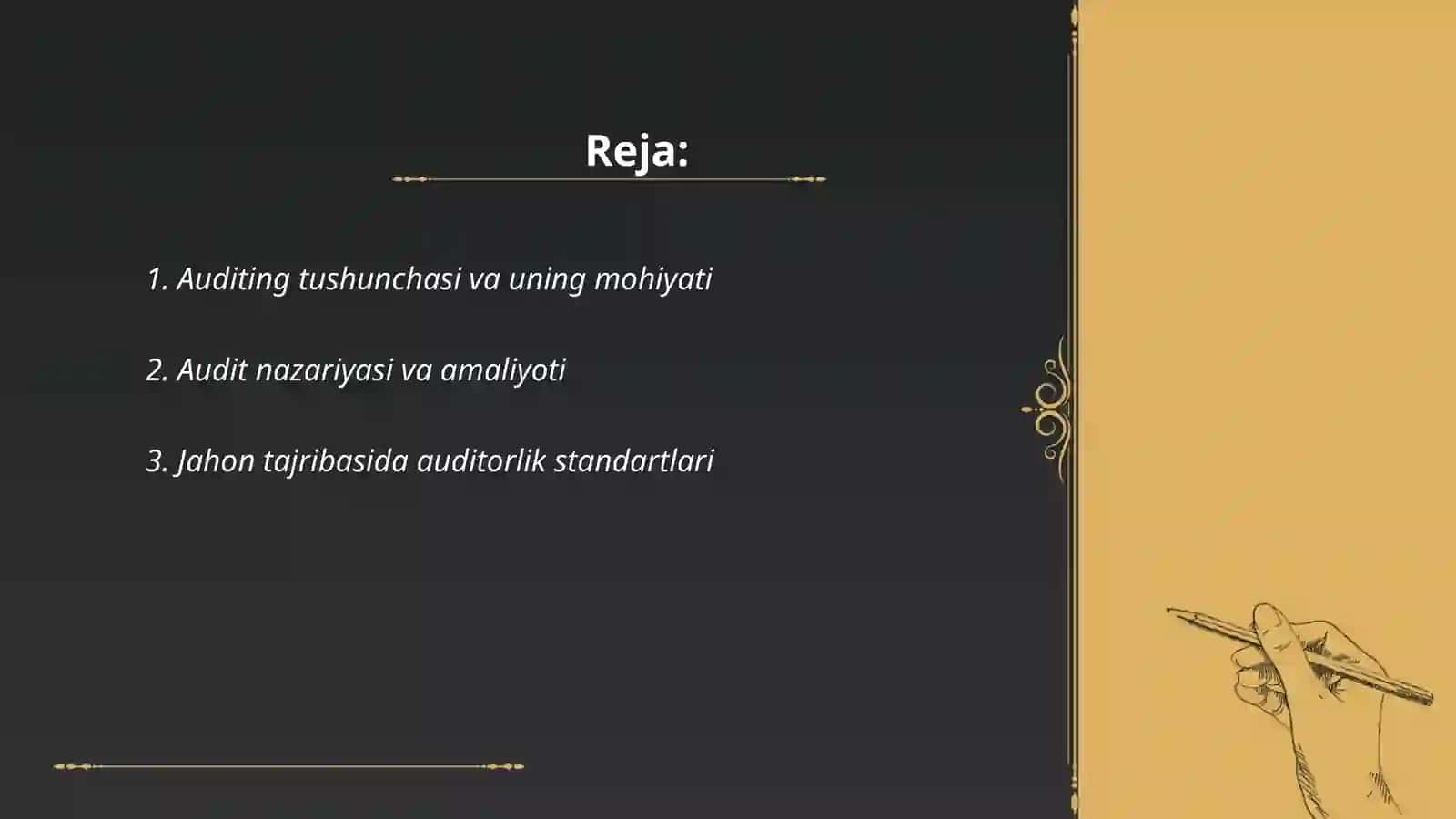 Jahon amaliyotida auditning mohiyati va rivojlanish tarixi 2