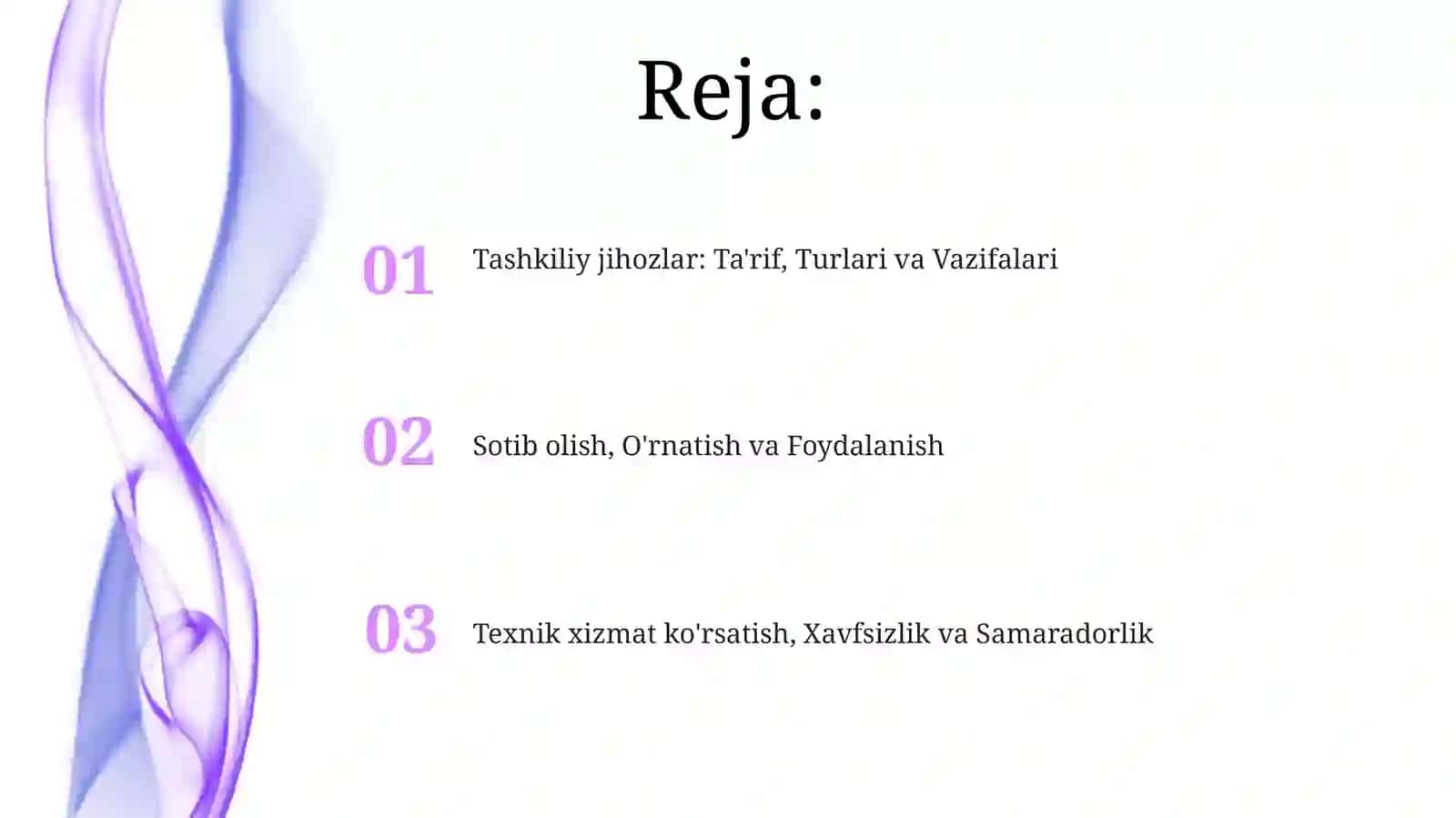 Tashkiliy texnika vositalari 2