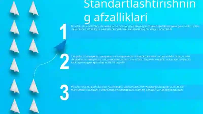 Standartlashtirishning OʻRni 2