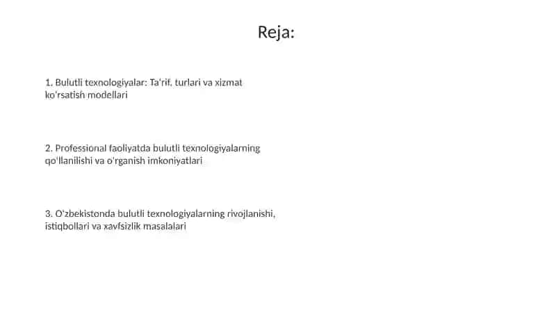 Bulutli texnologiyalar 2